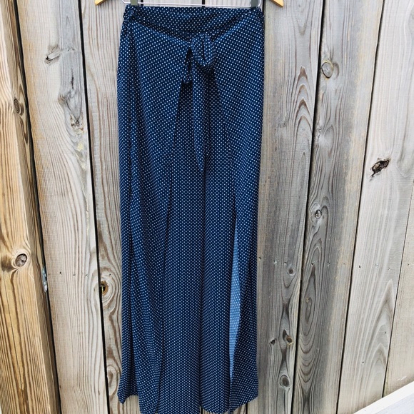 Lounge Pants with wrap belt - Picture 3 of 7